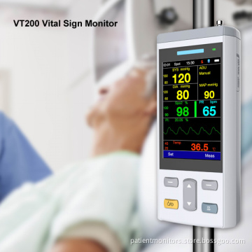 3.5 Inch TFT Display SPO2/TEMP Monitoring Vital Sign Monitor